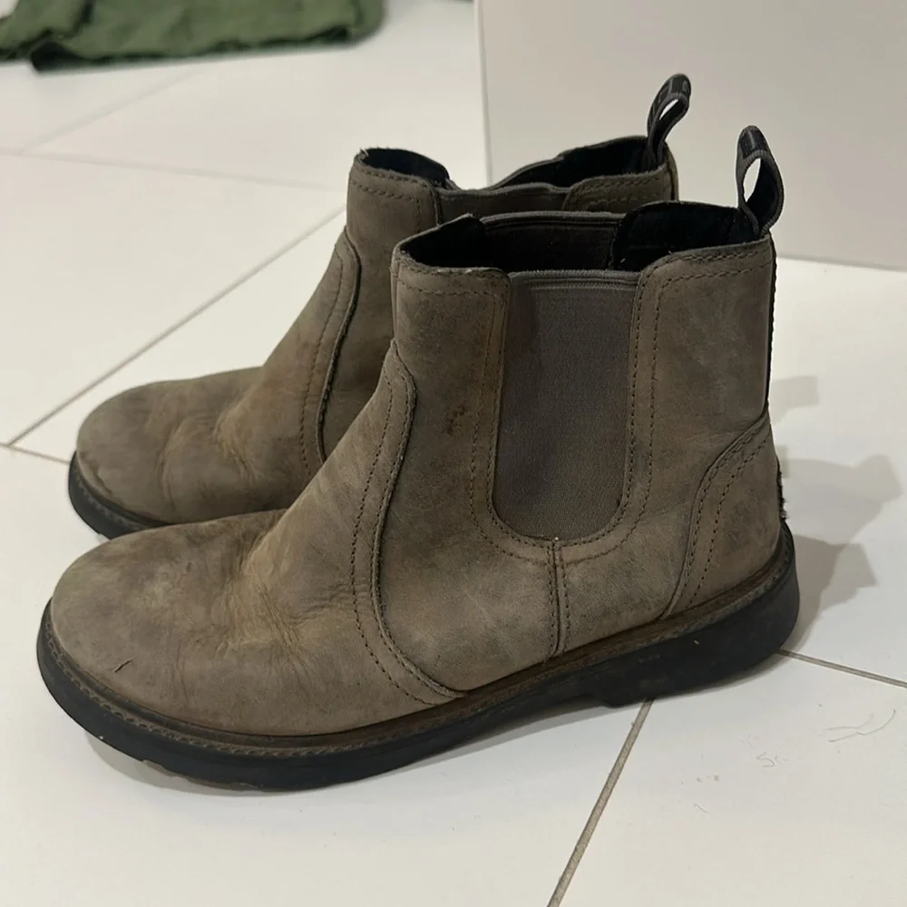 Ugg Bolden Weather Boot kids gray 3